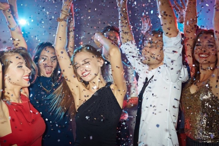 a group of people posing for the camera